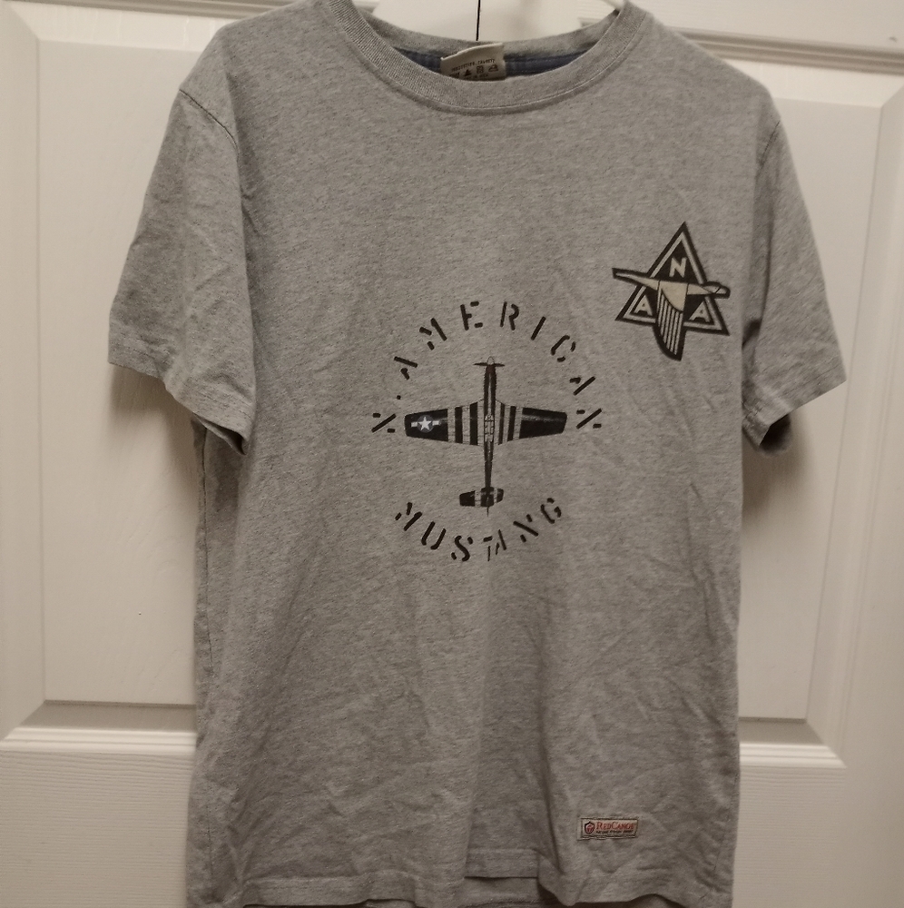 North American p51 mustang made in USA short sleeve t shirt